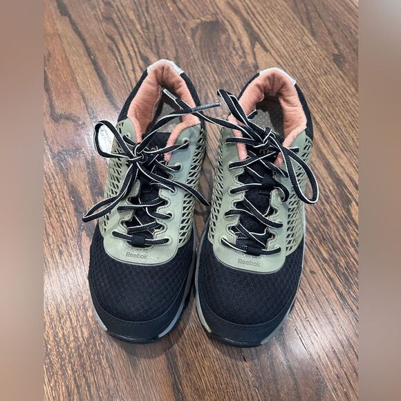 Reebok Heckler Women's Composite Toe Work Athletic Sneakers Black Peach Size 8 - Picture 10 of 10